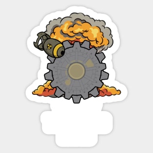 Bomb Drop day Sticker